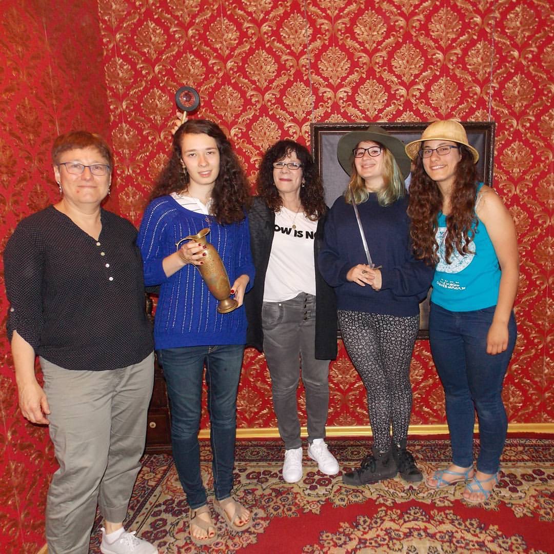 Teambuilding Fotoshoot nach dem Escape Room